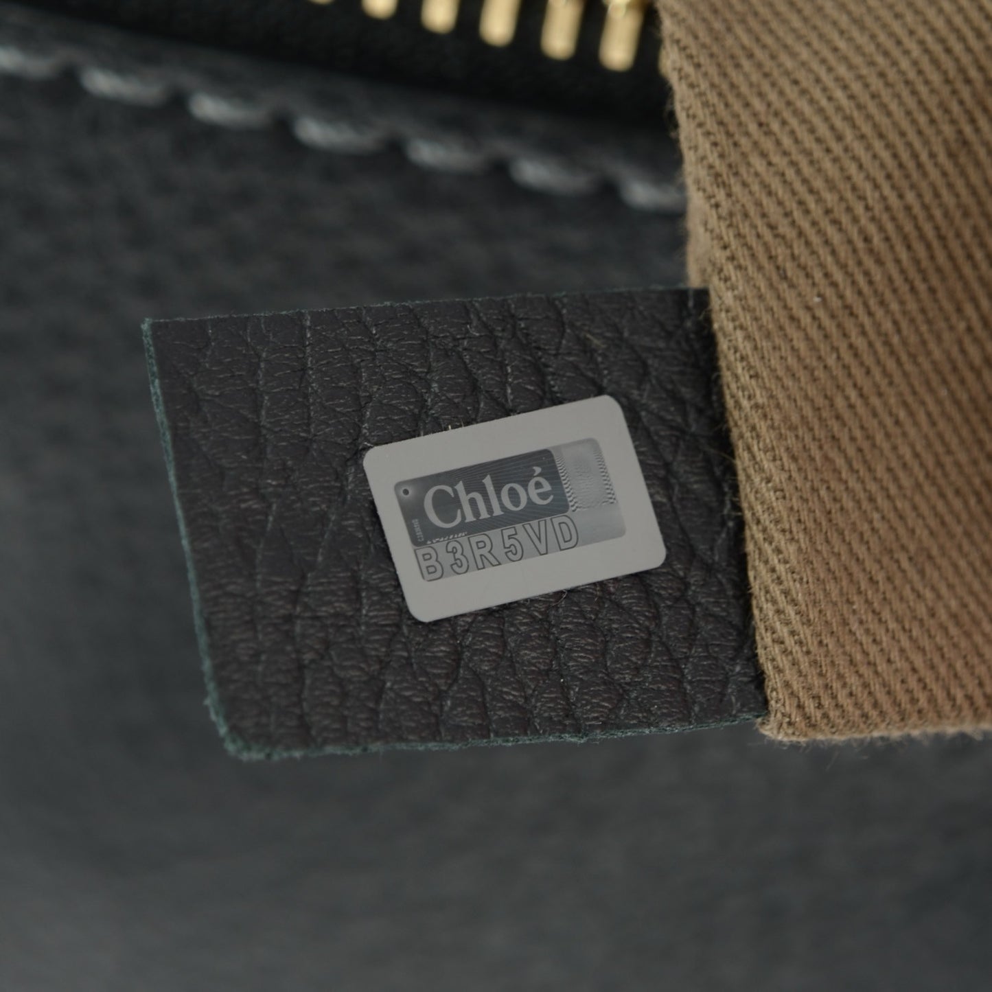 Calfskin Medium Marcie Satchel Black