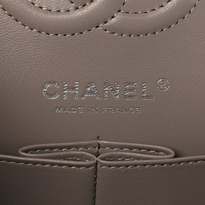 Chanel Caviar Quilted Small Double Flap Grey 6 of 11