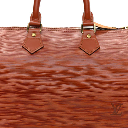 Louis Vuitton Epi Speedy 25 Kenyan Fawn 8 of 11