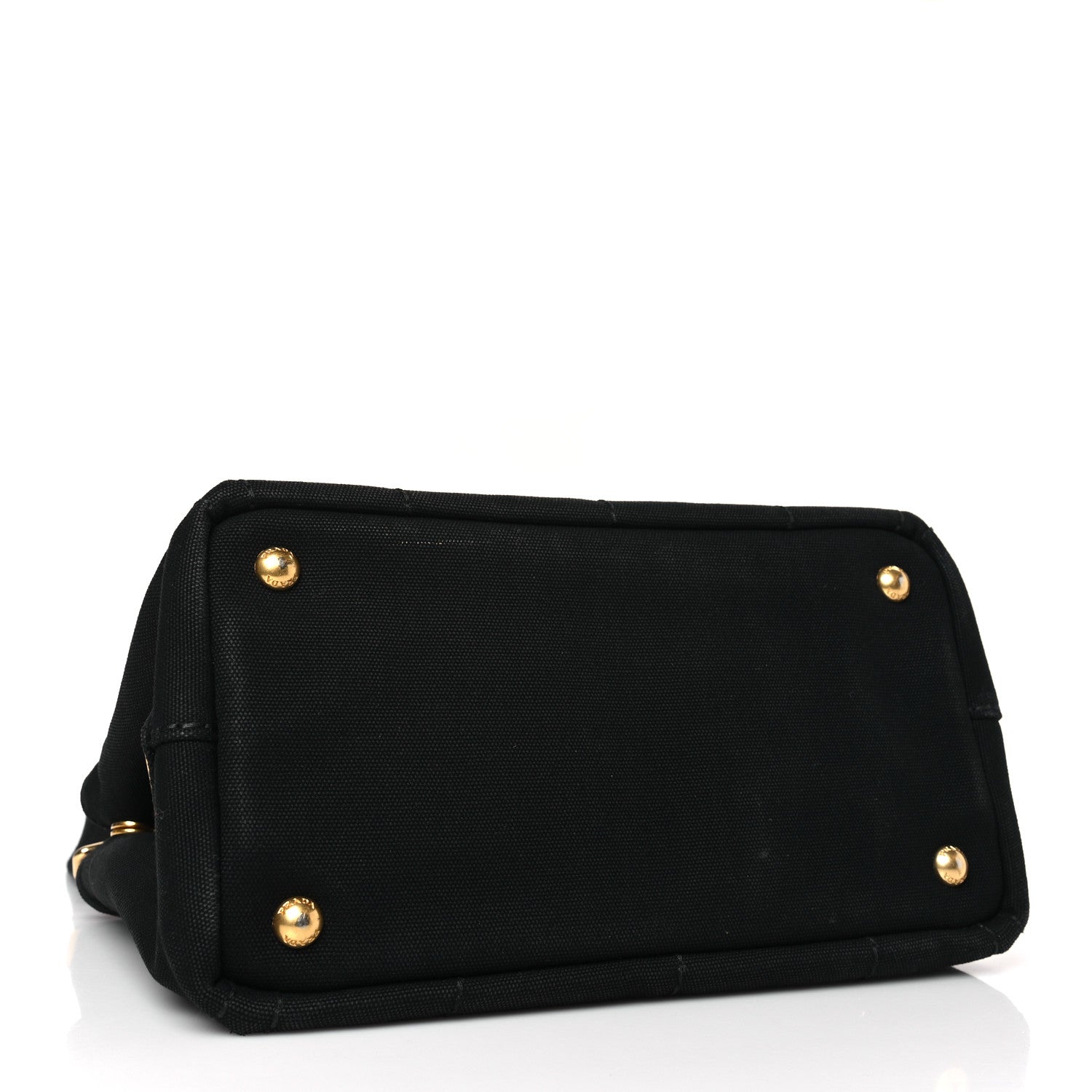 Prada Canapa Small Logo Tote Black 4 of 9
