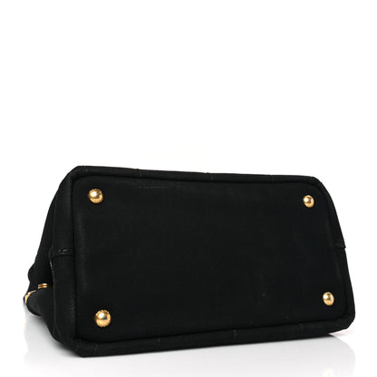 Prada Canapa Small Logo Tote Black 4 of 9