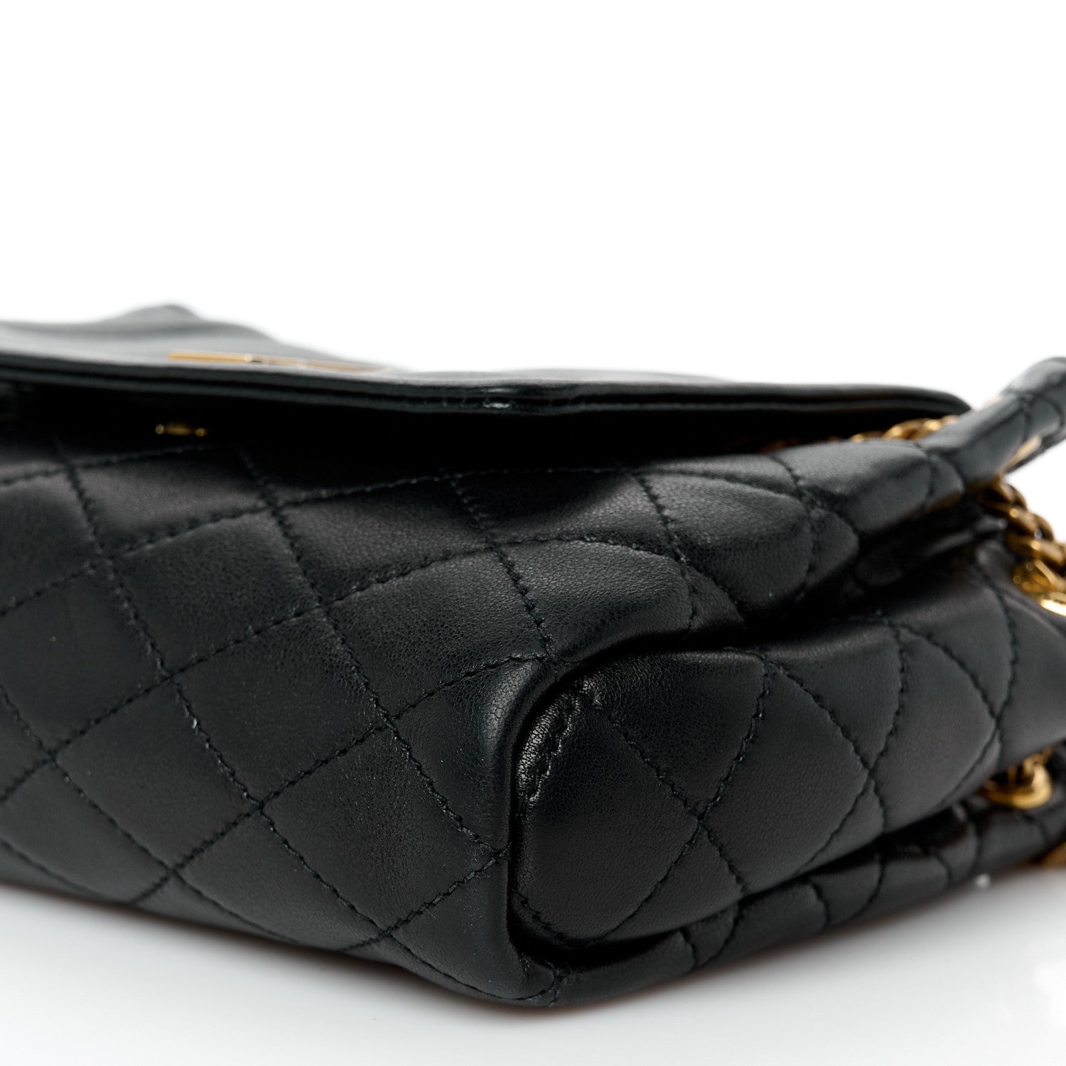 Saint Laurent Lambskin Quilted Monogram Mini Nolita Black 10 of 10