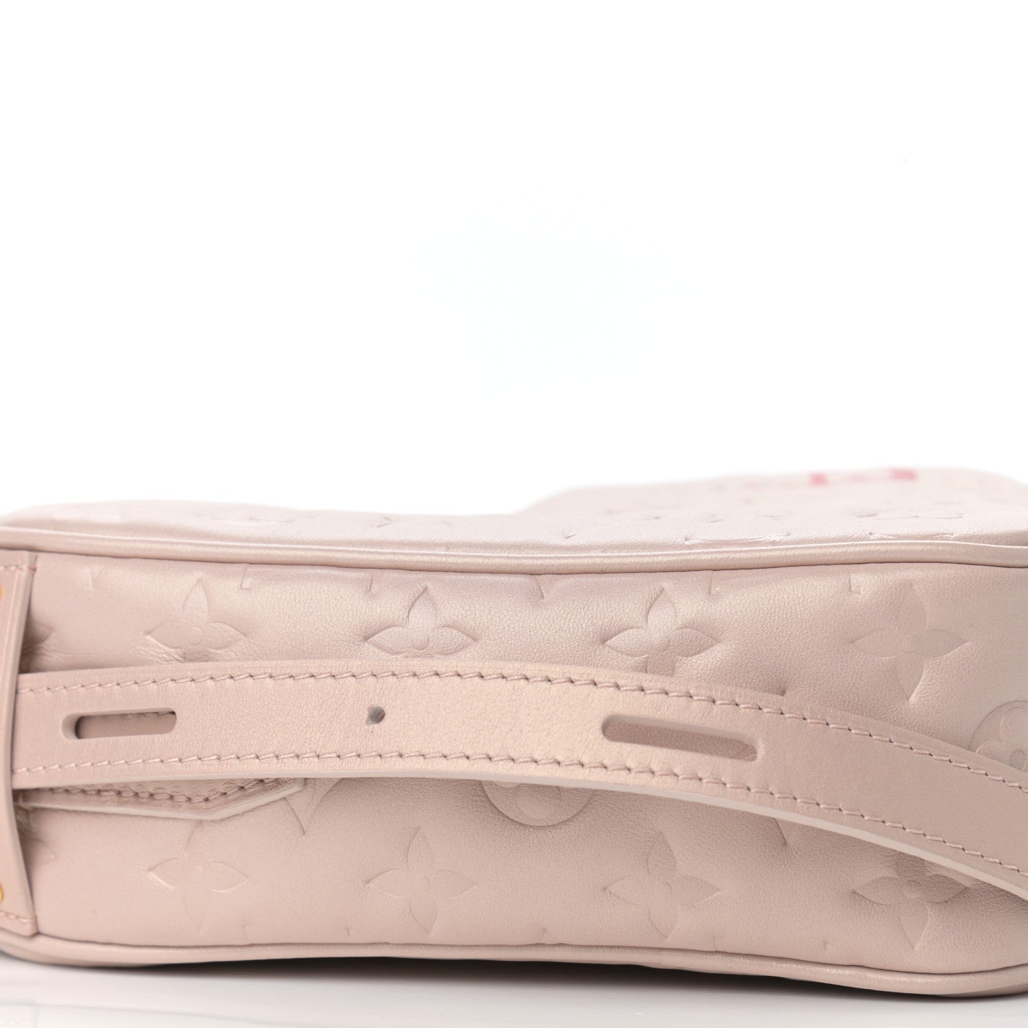 Louis Vuitton Lambskin Embossed Monogram Fall In Love Sac Coeur Light Pink 7 of 8