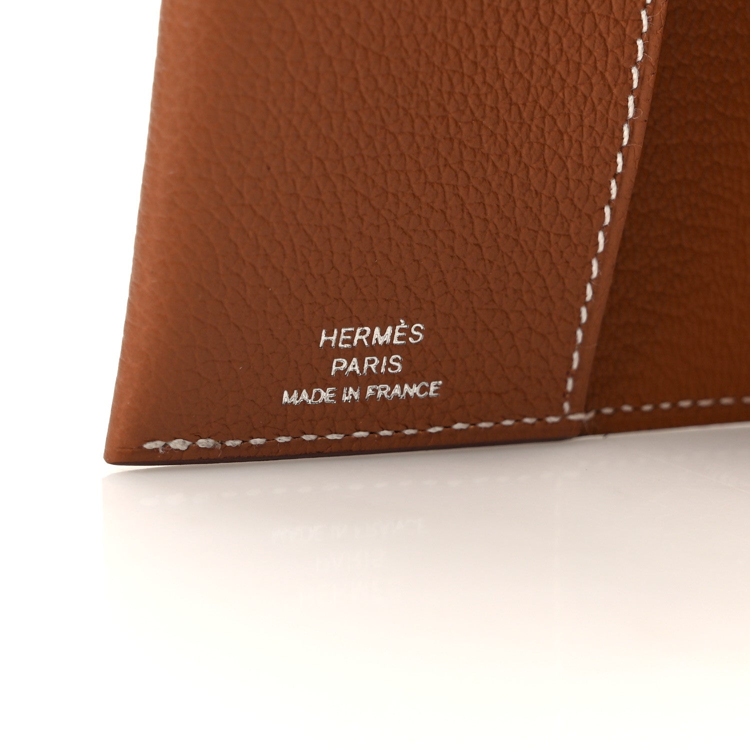 Hermes Evercolor R.M.S Passport Holder Gold 6 of 9