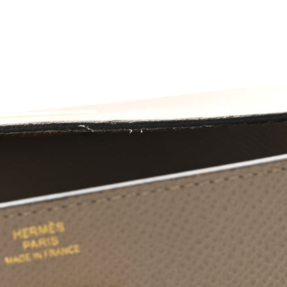 Hermes Epsom Kelly Longue Wallet Etain 9 of 13