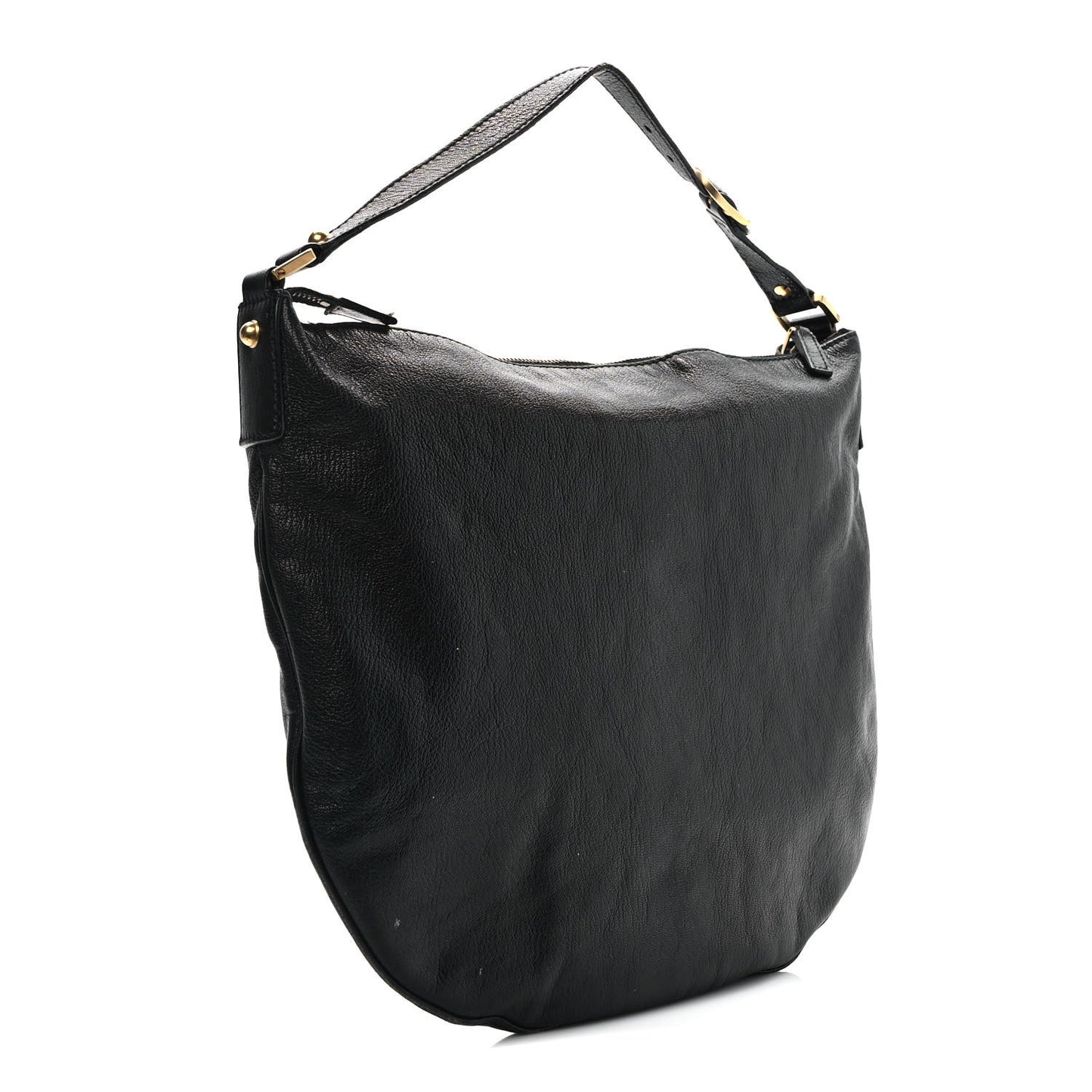 Calfskin Small Blondie Hobo Black