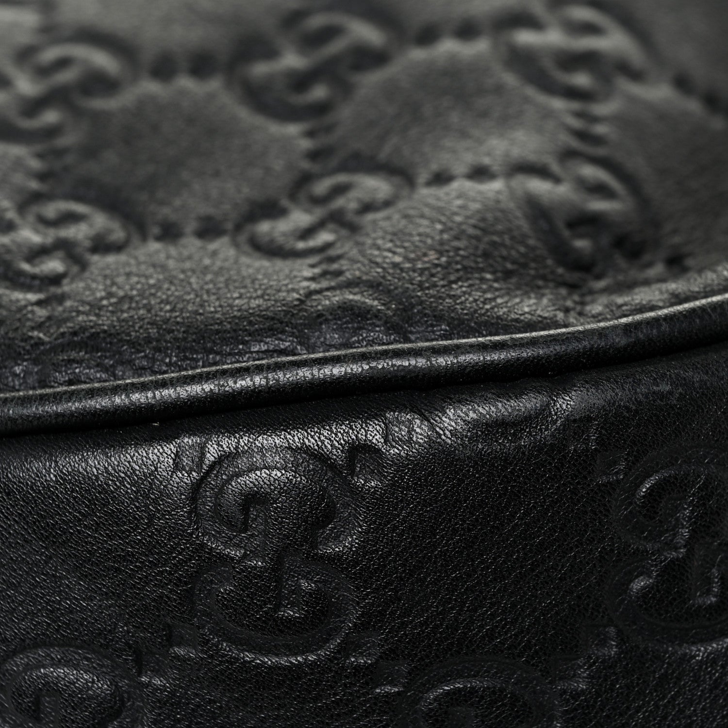 Gucci Guccissima Large GG Twins Hobo Black 13 of 23