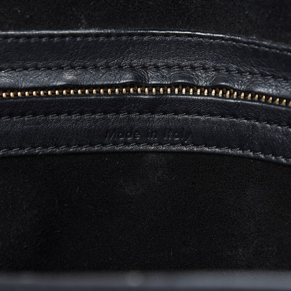 Celine Supple Calfskin Medium Phantom Luggage Black 6 of 25