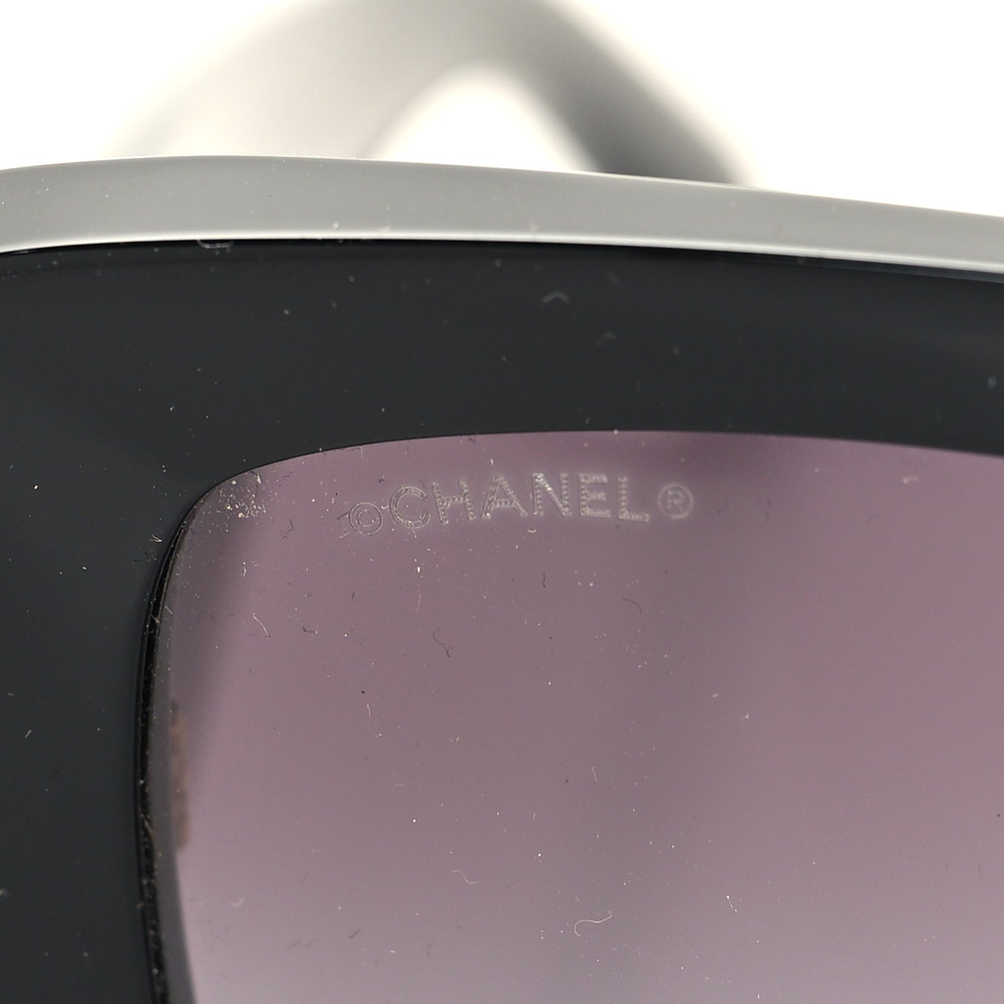 Acetate Rectangle Sunglasses 5435 Black