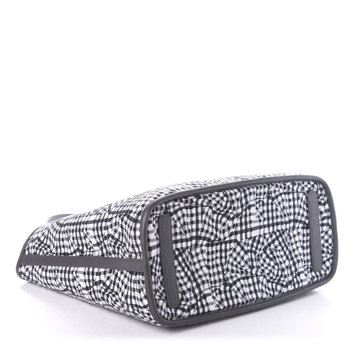 MCM Visetos Medium Reversible Shopper Tote Phantom Grey 6 of 13