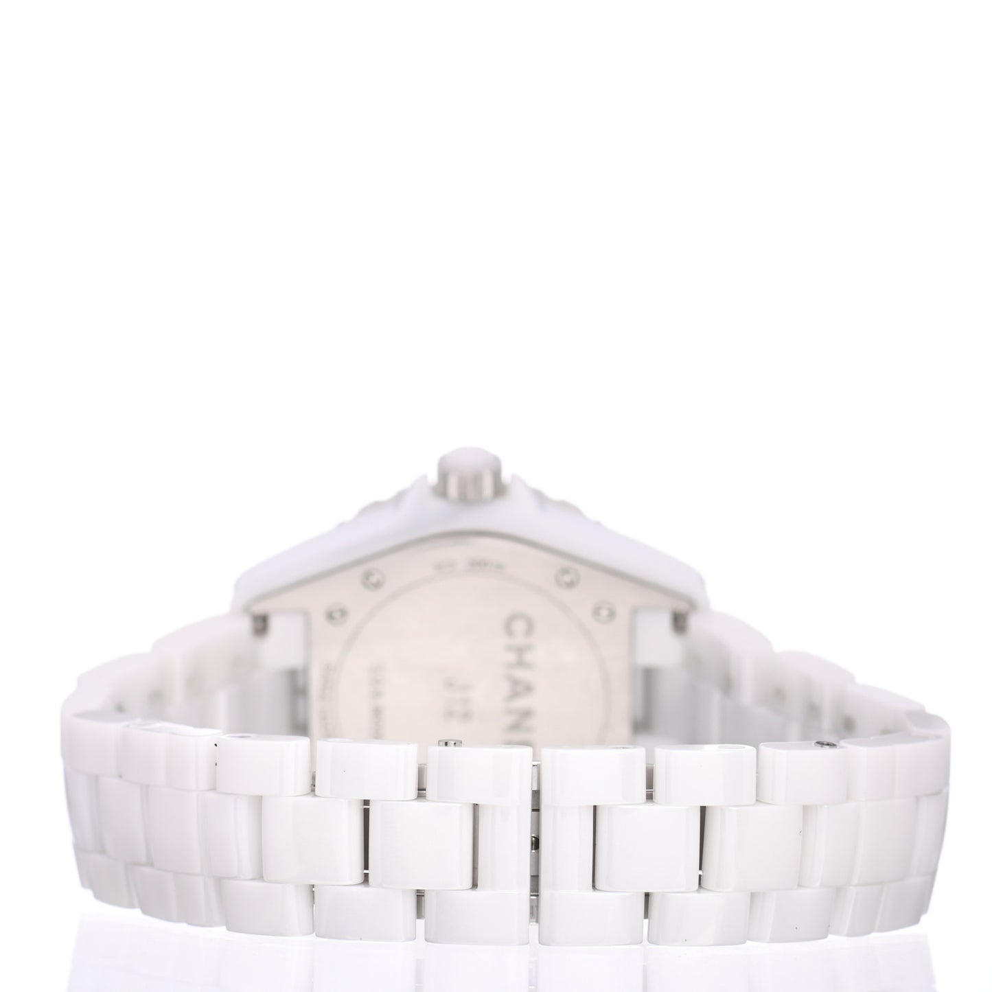 Stainless Steel Ceramic 38mm J12 Automatic Watch White