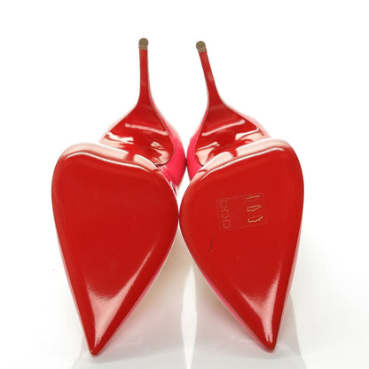 Christian Louboutin Patent Pigalle Follies 120 Pumps 40 Pinky 5 of 9