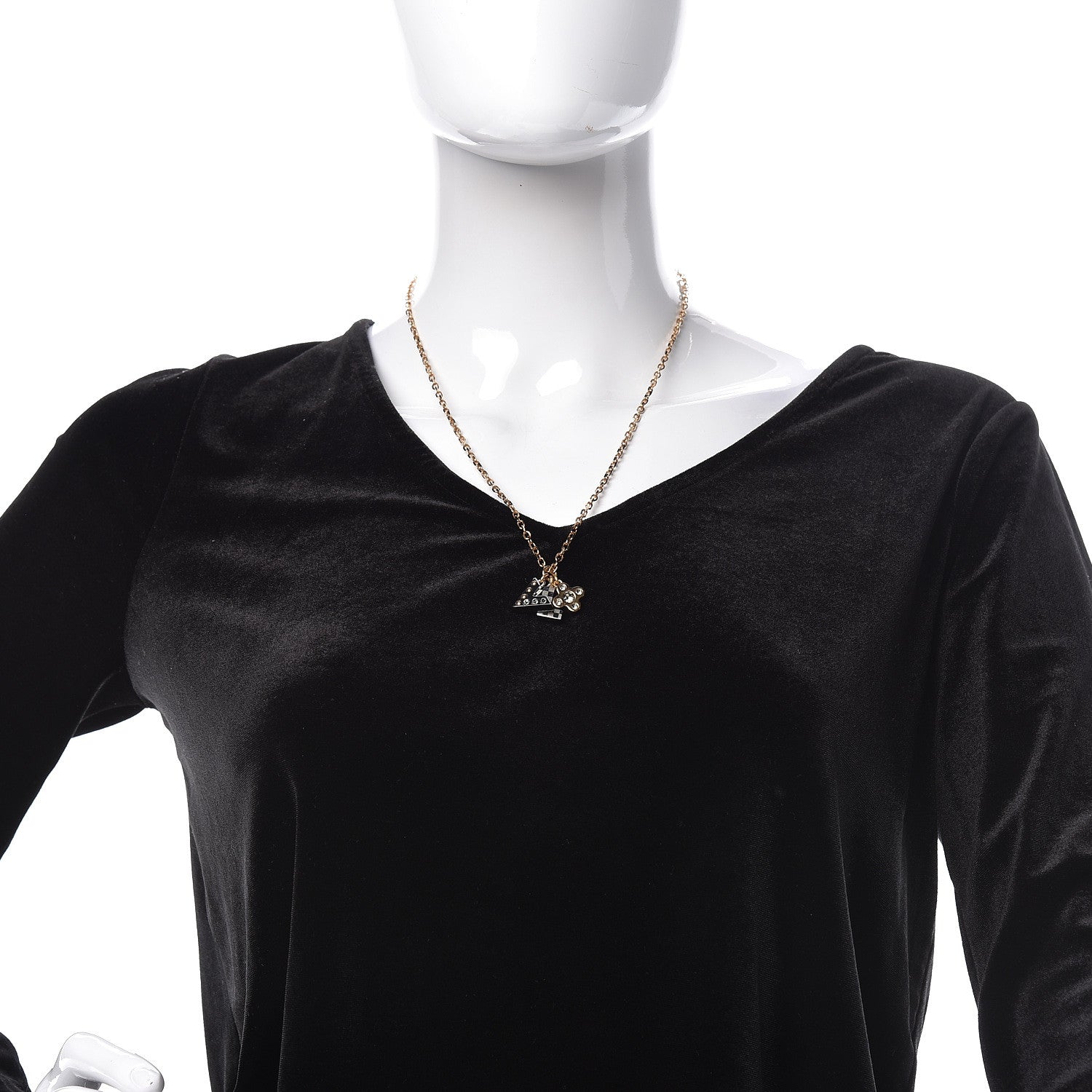 Louis Vuitton Love Letters Pendant Necklace Mutlicolor 2 of 7