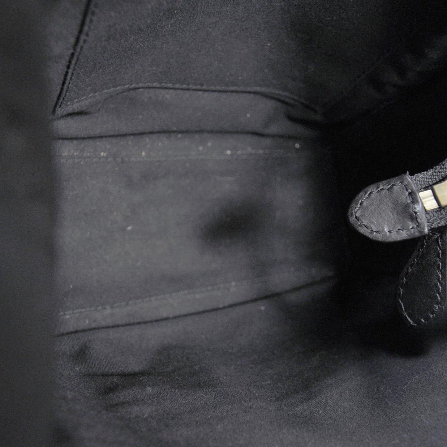 Smooth Calfskin Nano Luggage Black