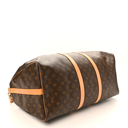 Louis Vuitton Monogram Keepall Bandouliere 55 3 of 11