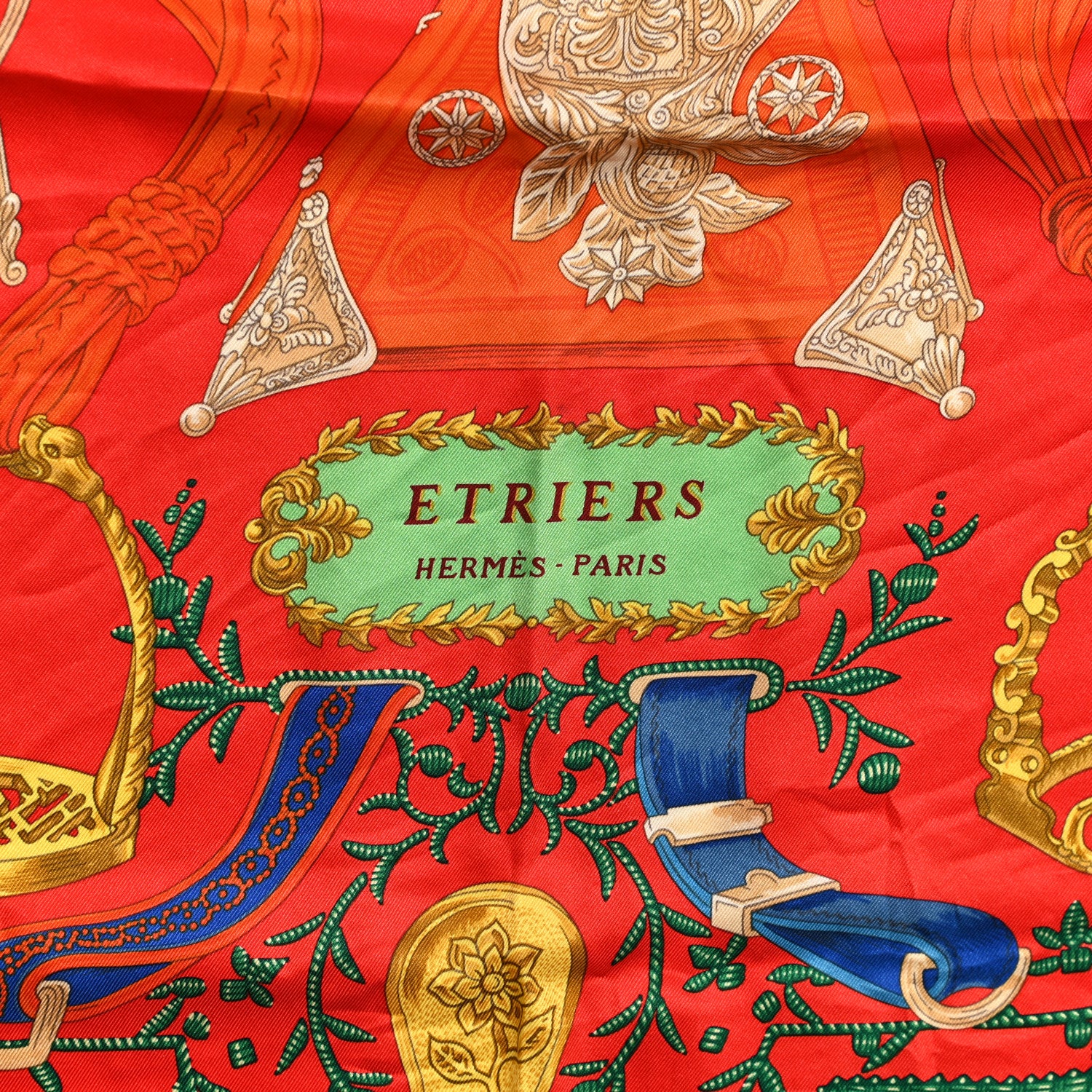 Hermes Silk Etriers Scarf 65 2 of 6