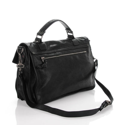 Proenza Schouler Lambskin Medium PS1 Satchel Black 3 of 7