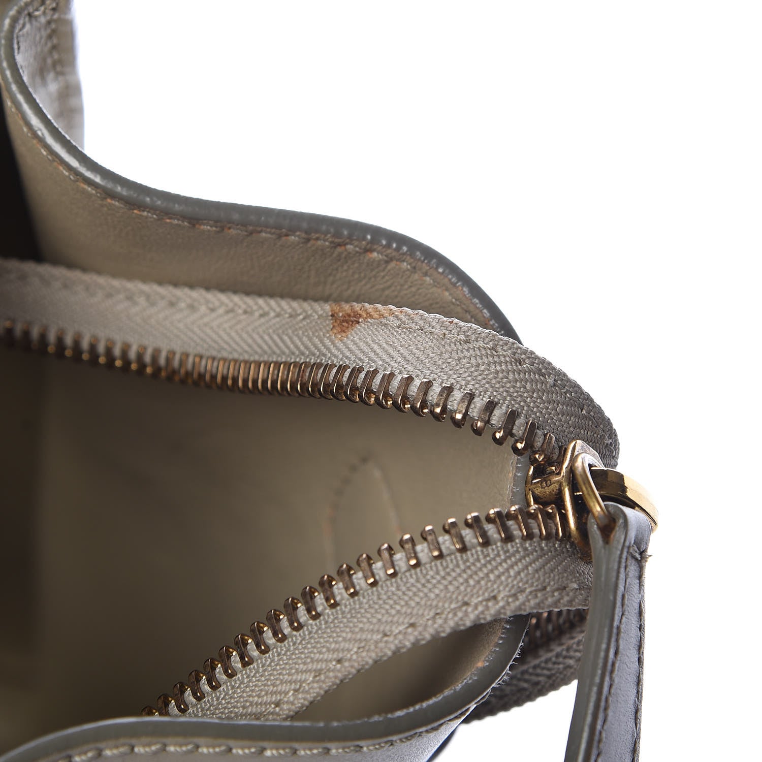 Celine Smooth Calfskin Mini Luggage Light Grey 21 of 31