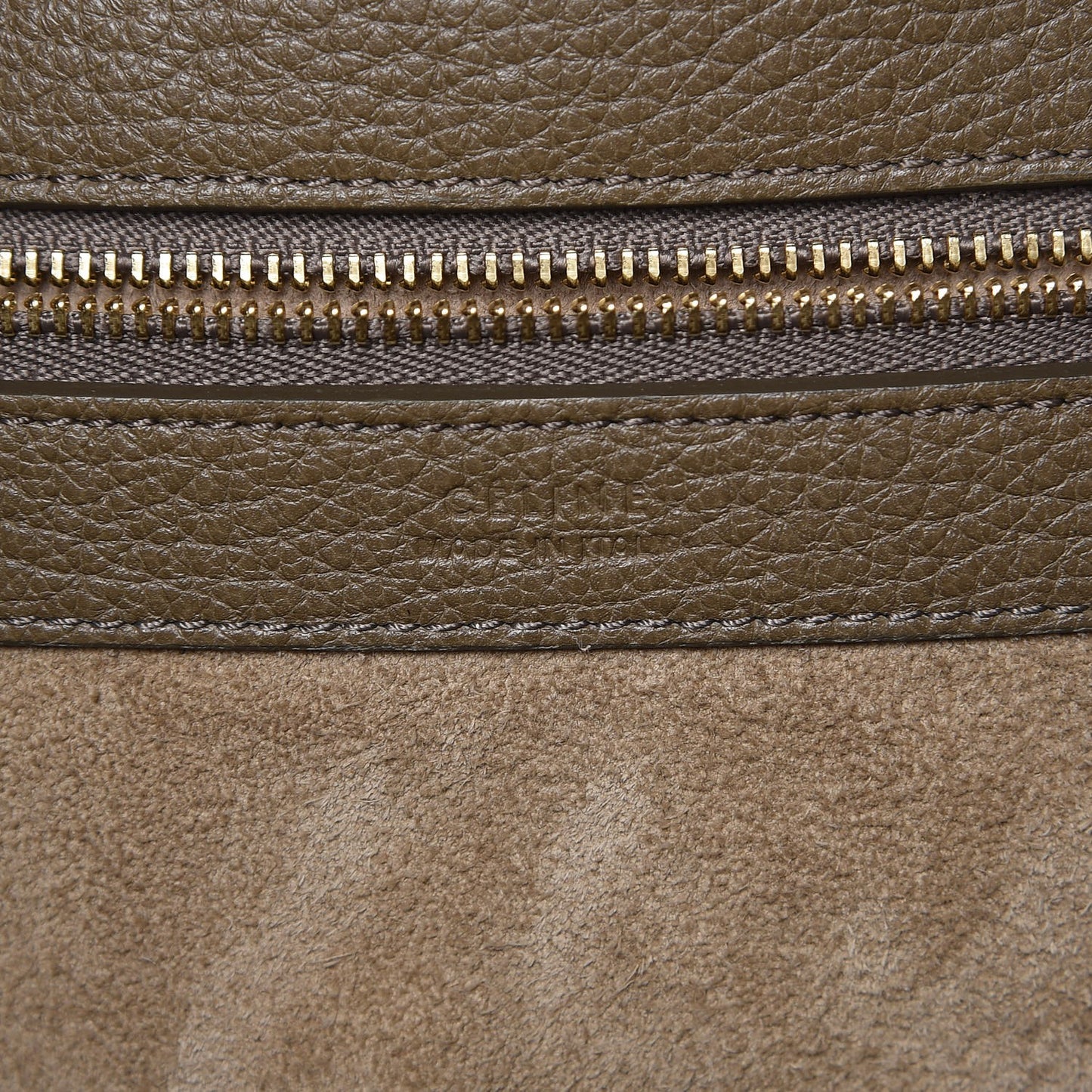 Soft Grained Calfskin Small Belt Cabas Phantom Taupe