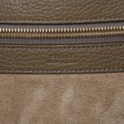 Celine Soft Grained Calfskin Small Belt Cabas Phantom Taupe 7 of 15