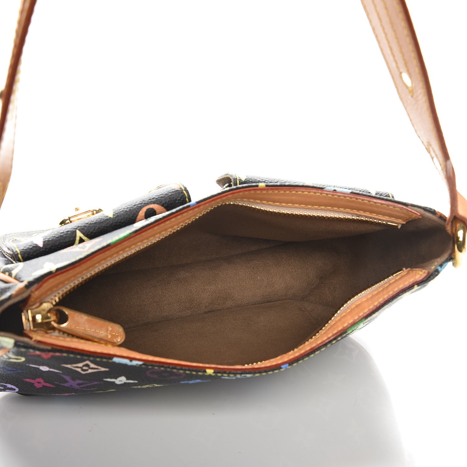 Louis Vuitton Monogram Multicolor Lodge PM Black 5 of 10