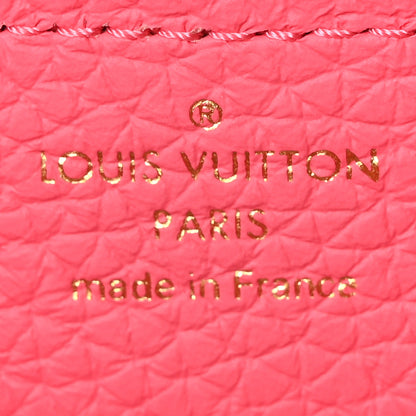 Louis Vuitton Taurillon Monogram Tile Capucines Mini  Dragonfruit Ballet Pink 6 of 9