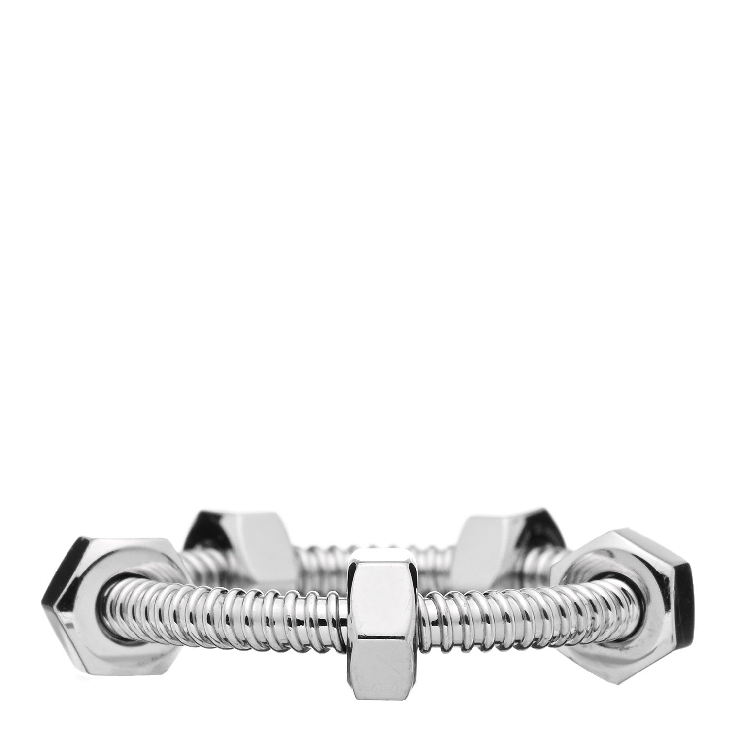 Cartier 18K White Gold Ecrou De Cartier Ring 55 7.25 3 of 4