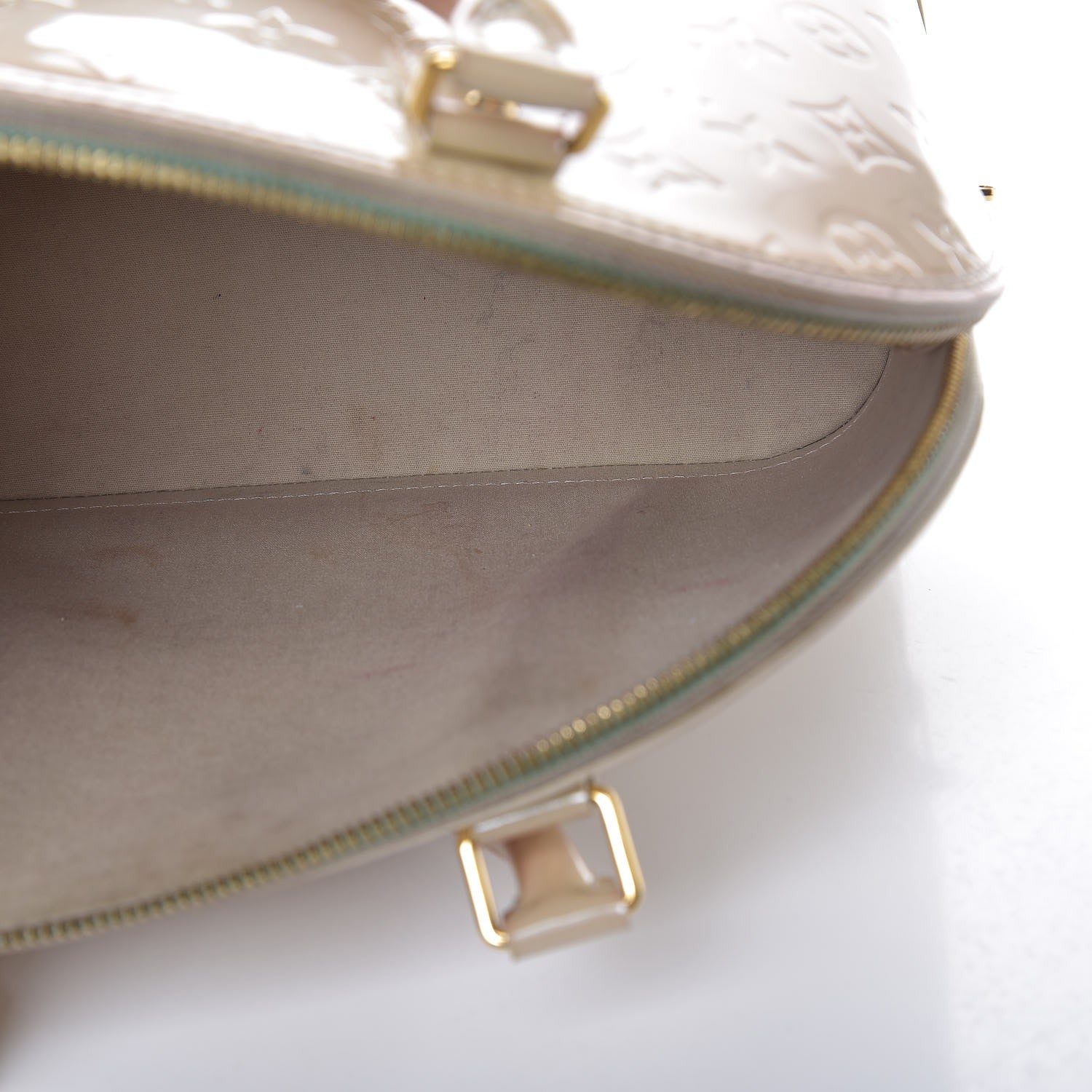 Louis Vuitton Vernis Alma PM Blanc Corail 11 of 26