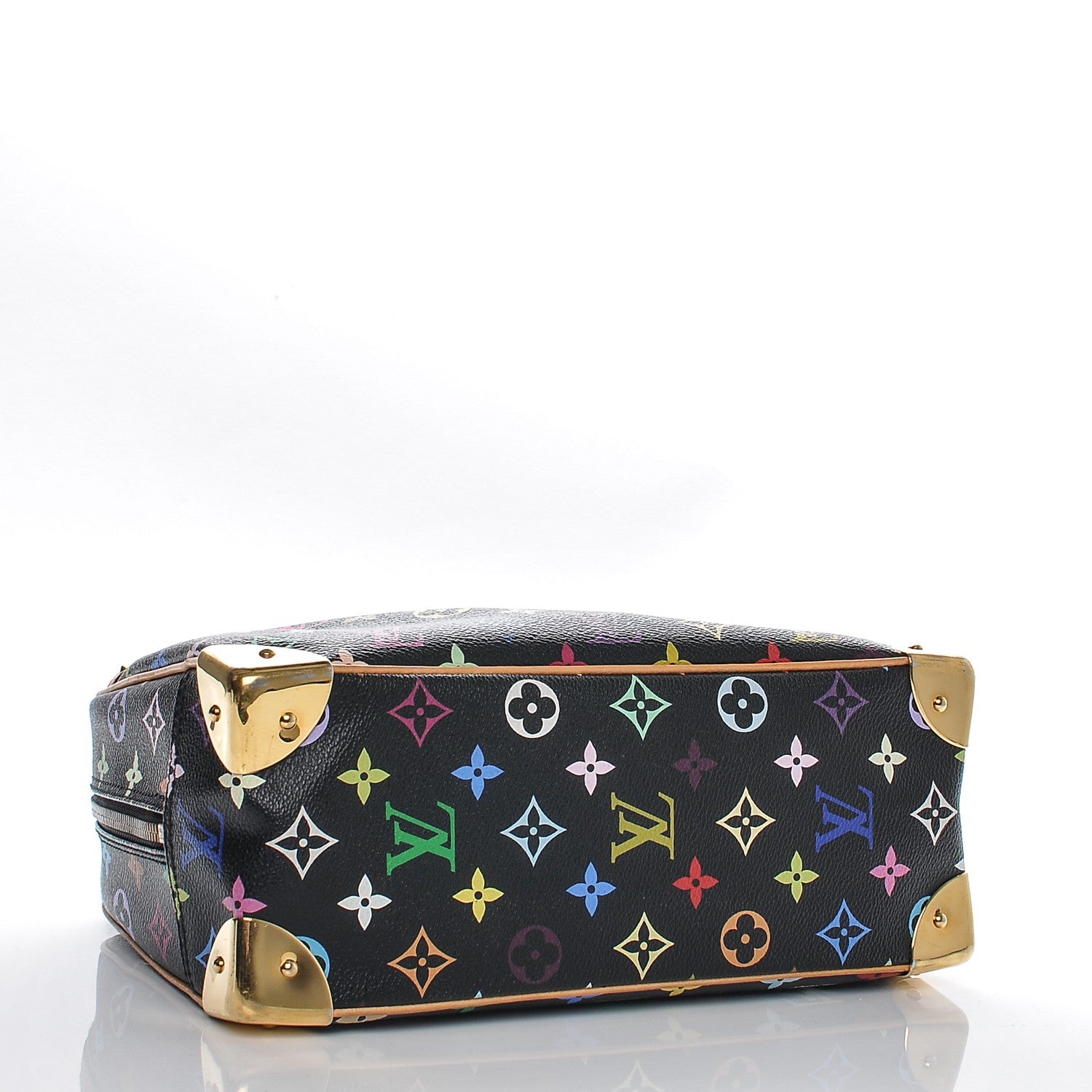 Louis Vuitton Monogram Multicolor Trouville Black 4 of 6
