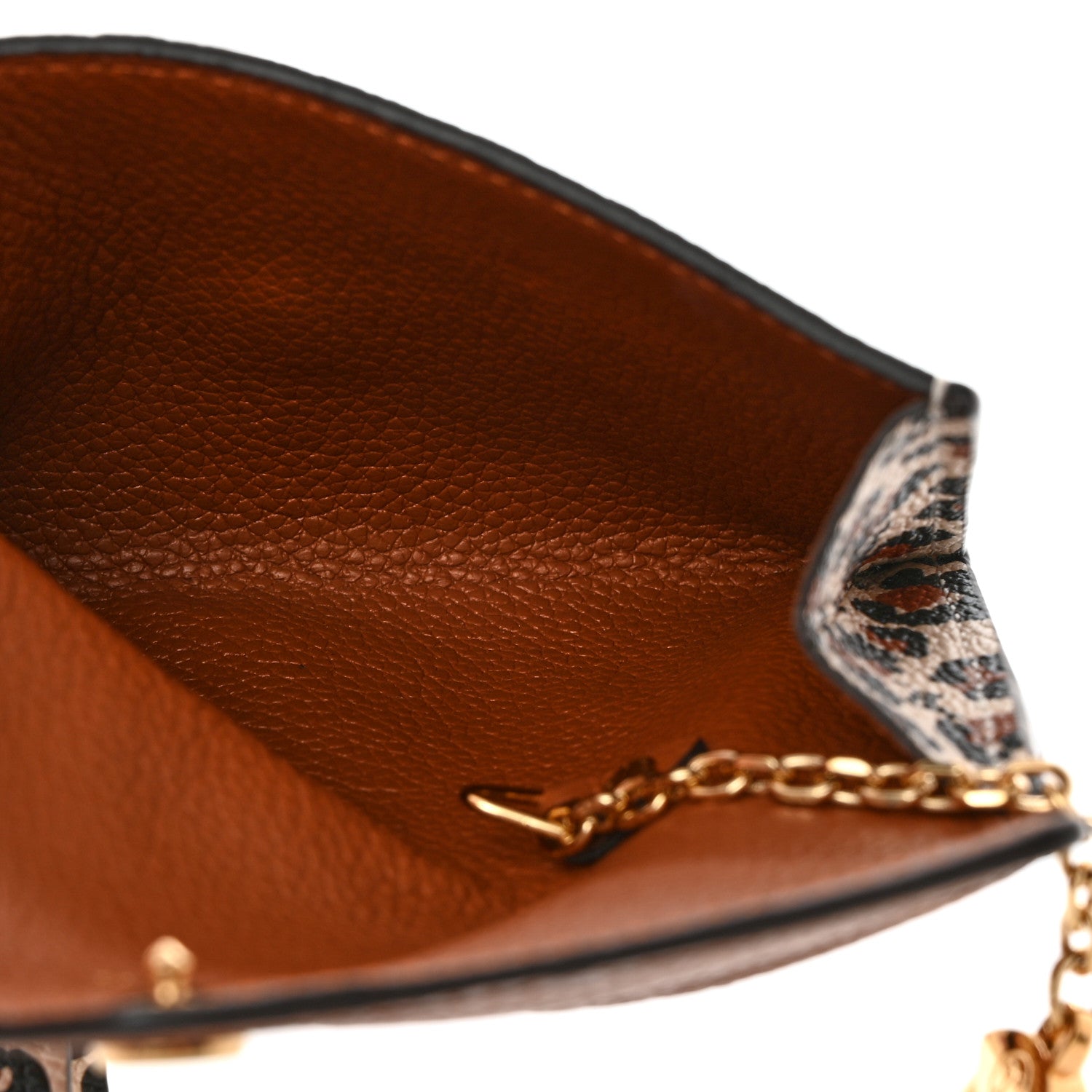 Louis Vuitton LOUIS VUITTON Empreinte Monogram Giant Wild At Heart Key Pouch Caramel 5 of 6