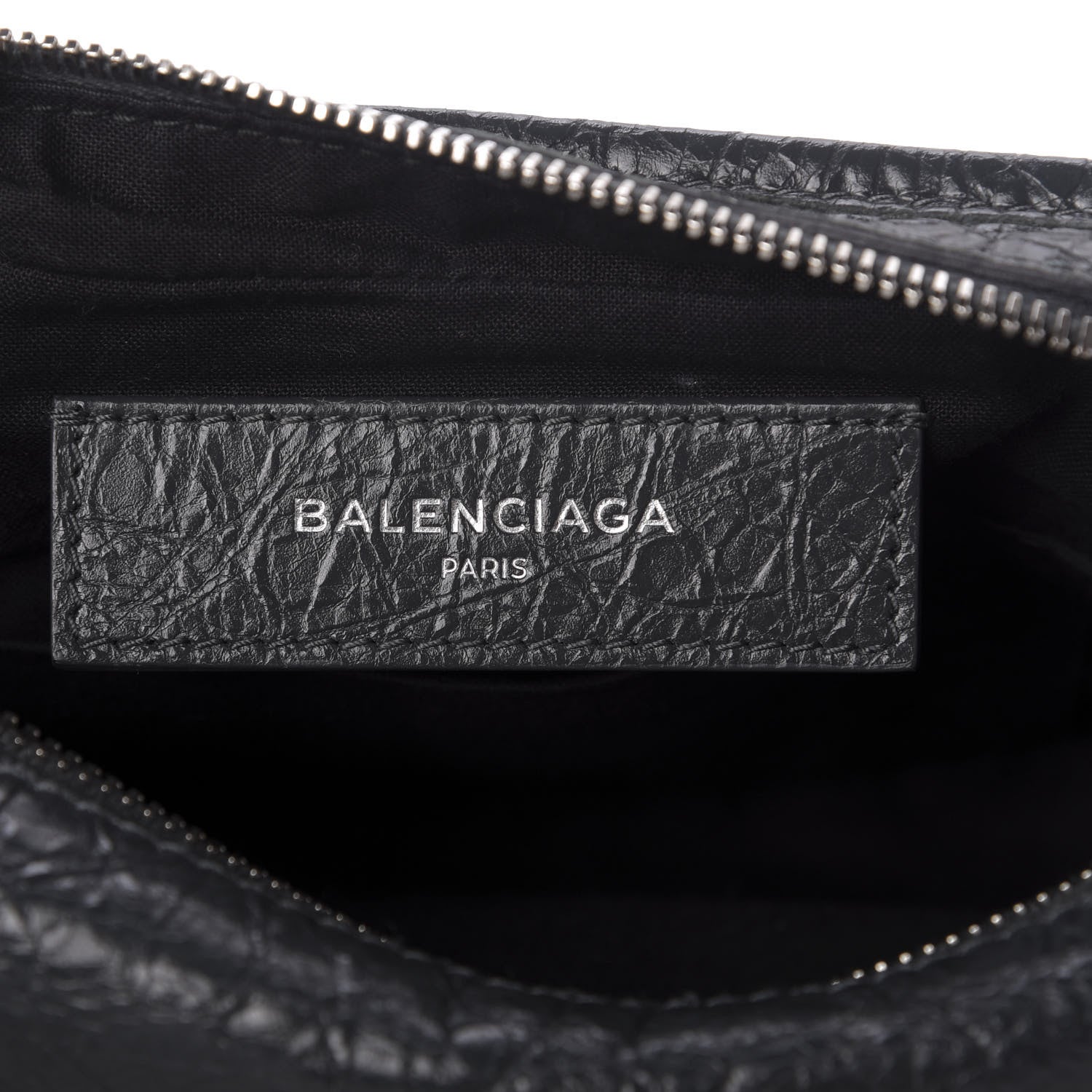 Balenciaga Lambskin Classic Hardware Neo Lift Hip Bag Anthracite 8 of 9