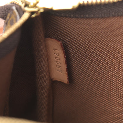 Louis Vuitton Monogram Graffiti Pochette Accessories Silver 7 of 9
