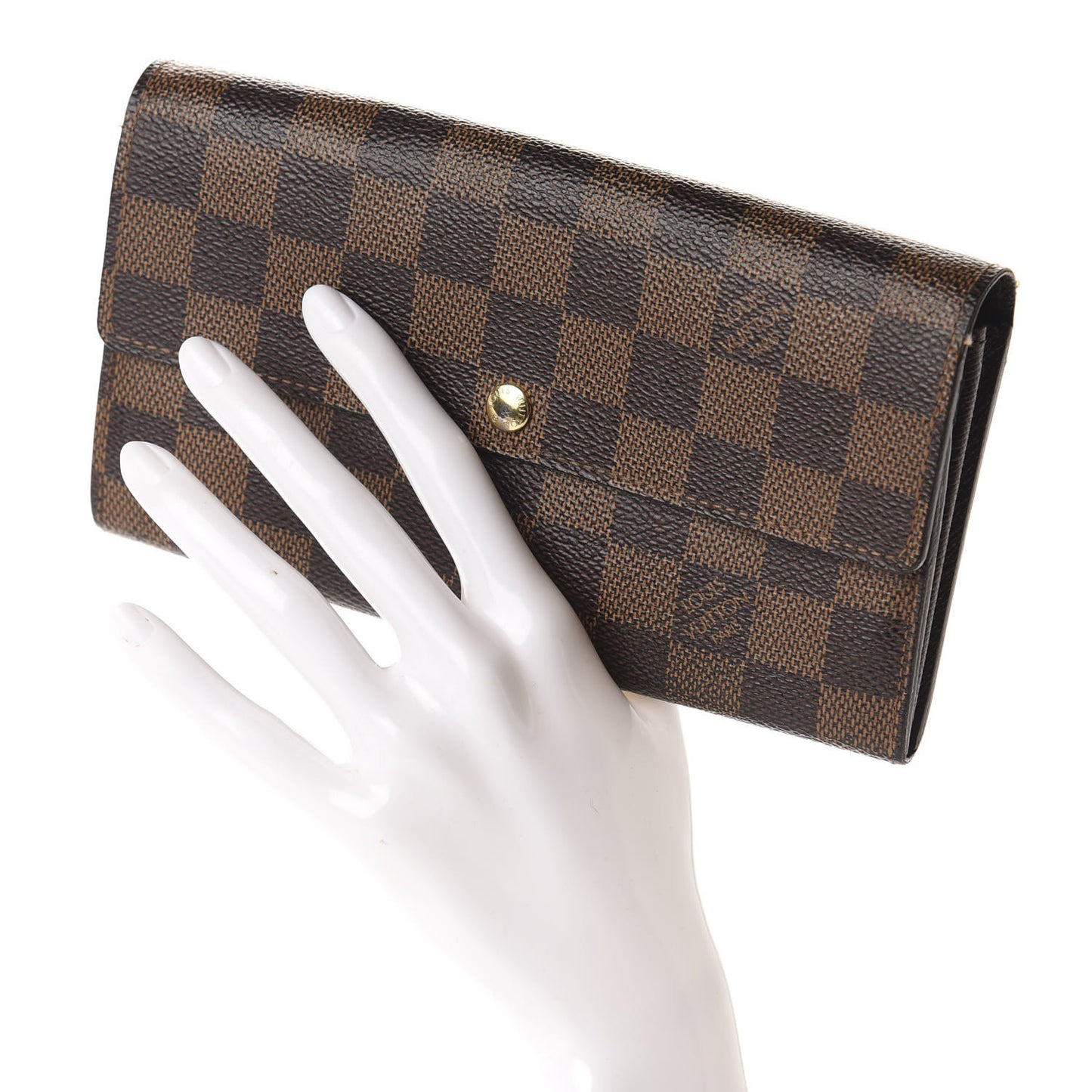 Damier Ebene Sarah Wallet