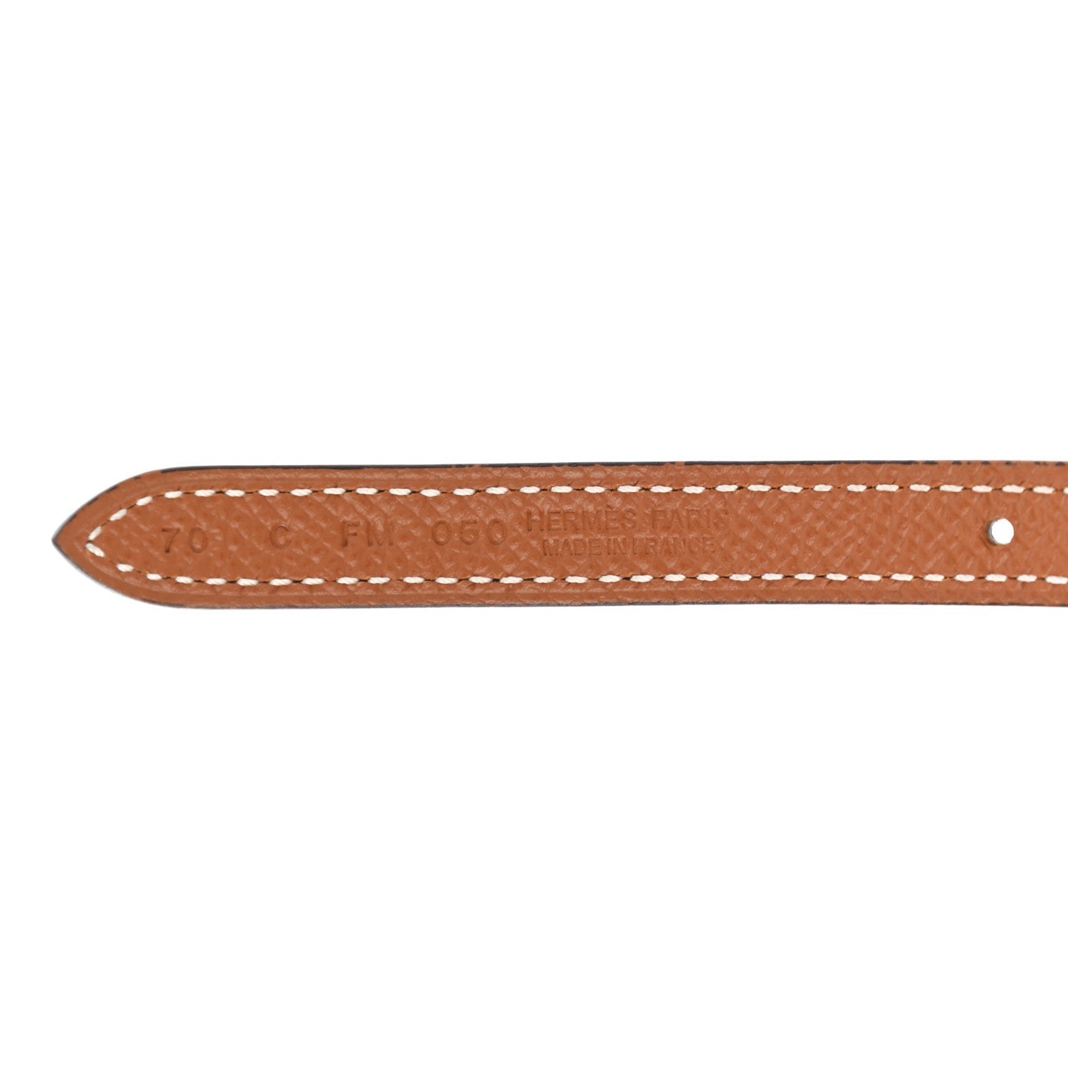 Hermes Swift Epsom 13mm Focus Belt 70 Black Gold 5 of 6
