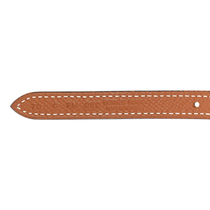 Hermes Swift Epsom 13mm Focus Belt 70 Black Gold 5 of 6