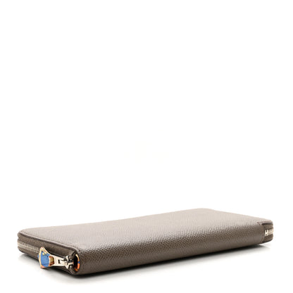 Hermes Epsom Silk'In Wallet Etoupe 4 of 7
