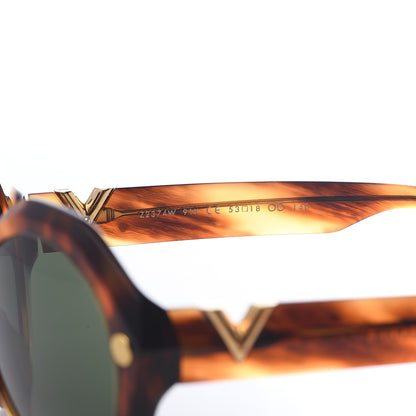 Louis Vuitton Acetate Chamade Lady Sunglasses Z2374W Tortoise 6 of 7