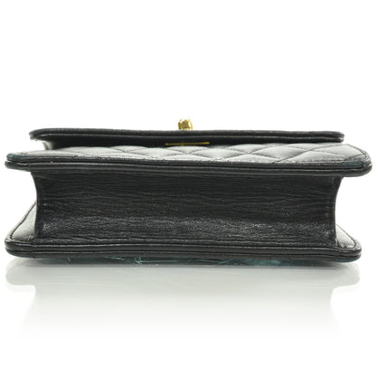 Chanel Lambskin Quilted Evening Flap Black 4 of 11