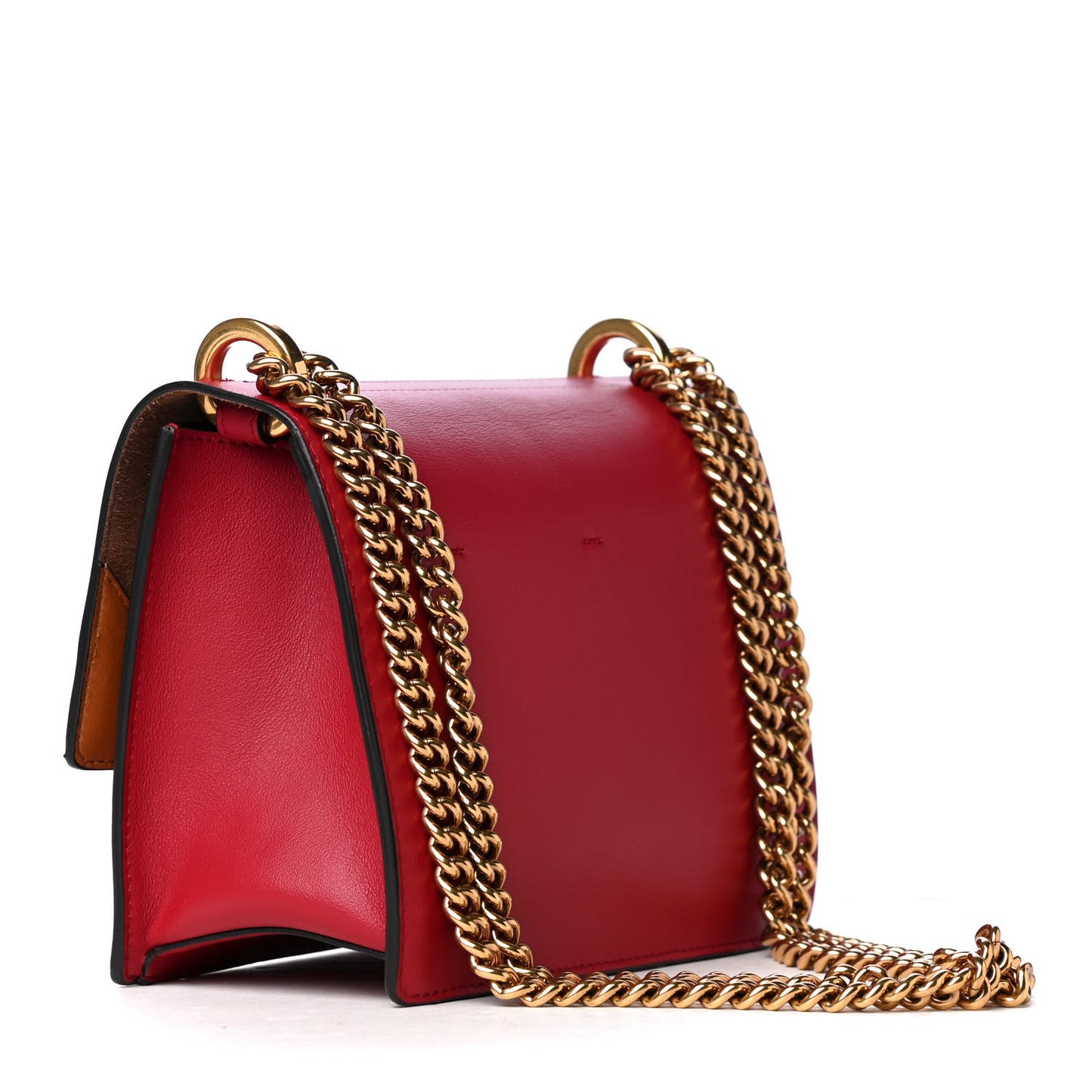 Vitello Grace Matte Small Kan U Shoulder Bag Fragola