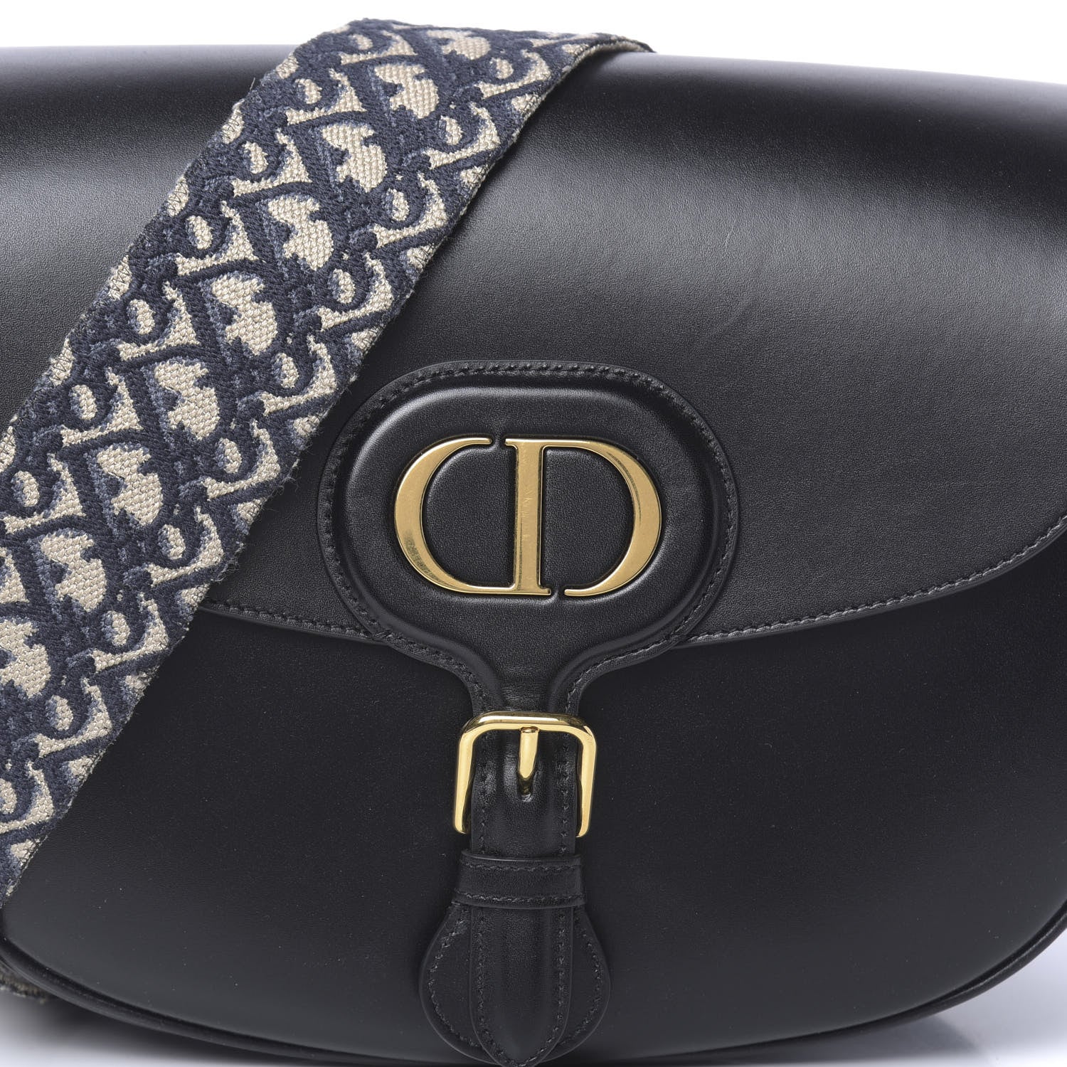 Christian Dior Box Calfskin Large Bobby Flap Black 9 of 10