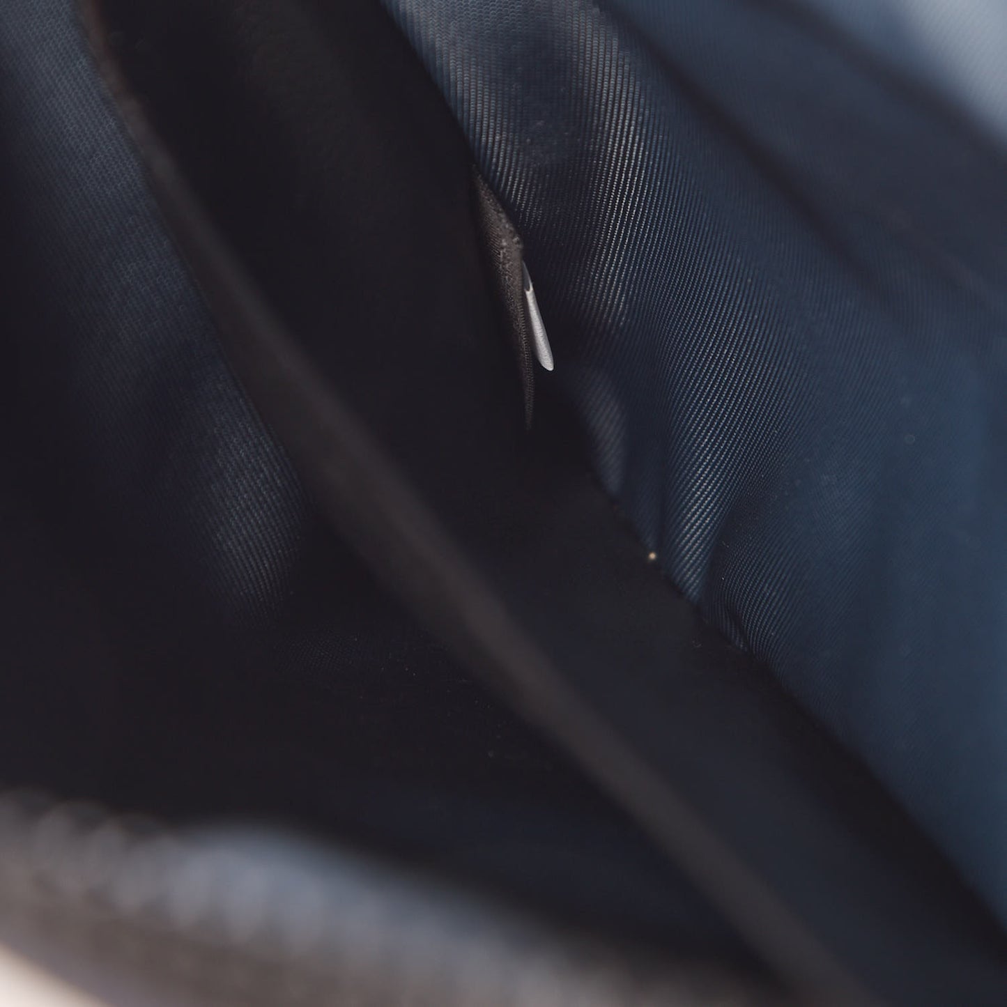 Tessuto Nylon Saffiano Wristlet Blue