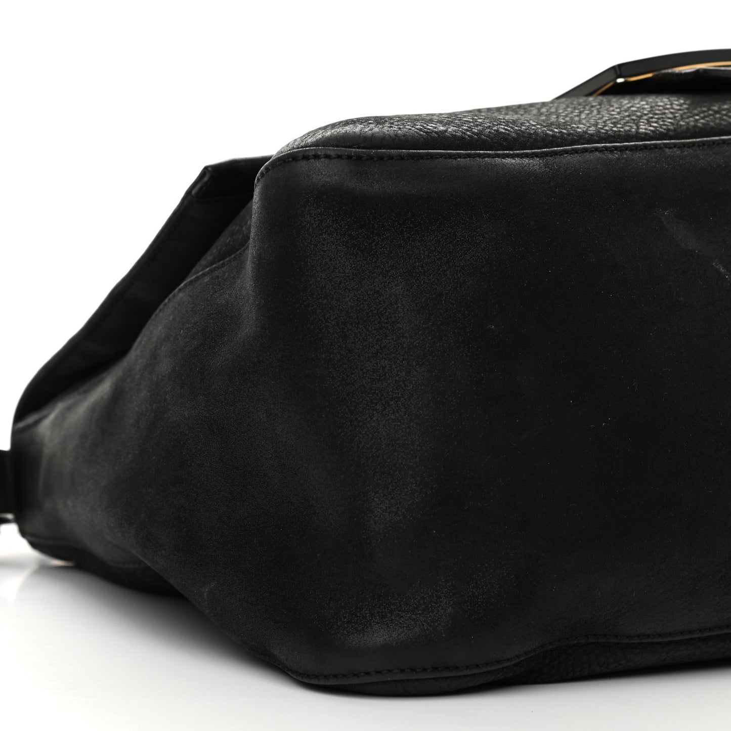 Vitello Savana Big Mama Baguette Black Tartaruga Natural