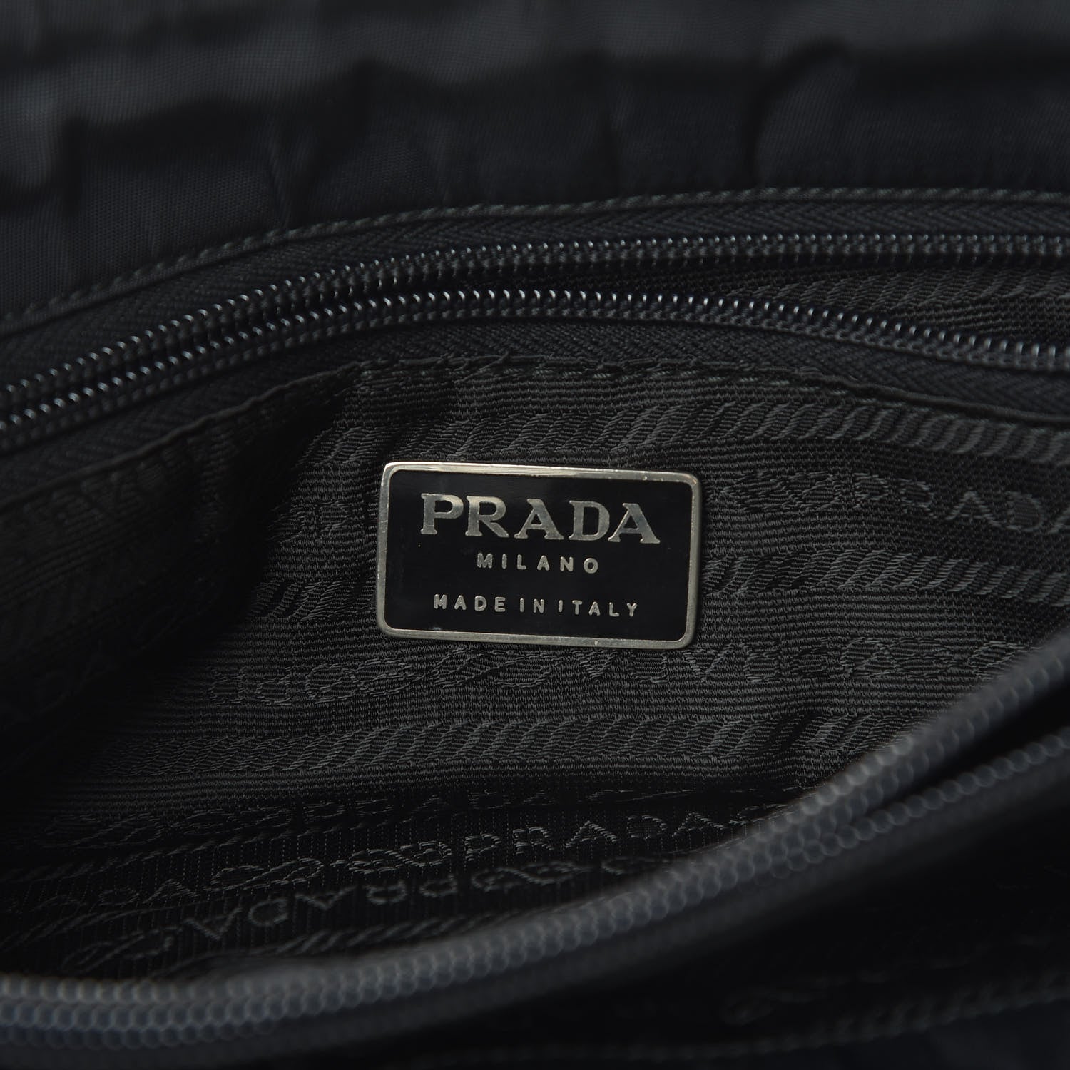 Prada Tessuto Nylon Tote Black 9 of 12