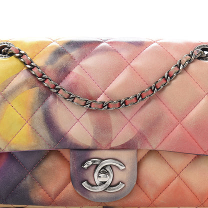 Chanel Printed Lambskin Quilted Small Flower Power Flap 11 of 11