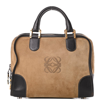 Loewe Suede Calfskin Amazona Brown 1 of 14