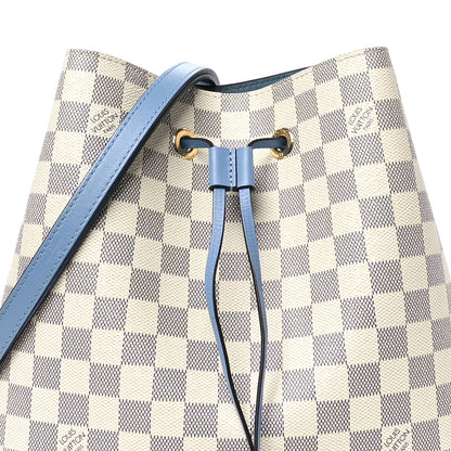 Louis Vuitton Damier Azur Neonoe MM Bleuet 7 of 9