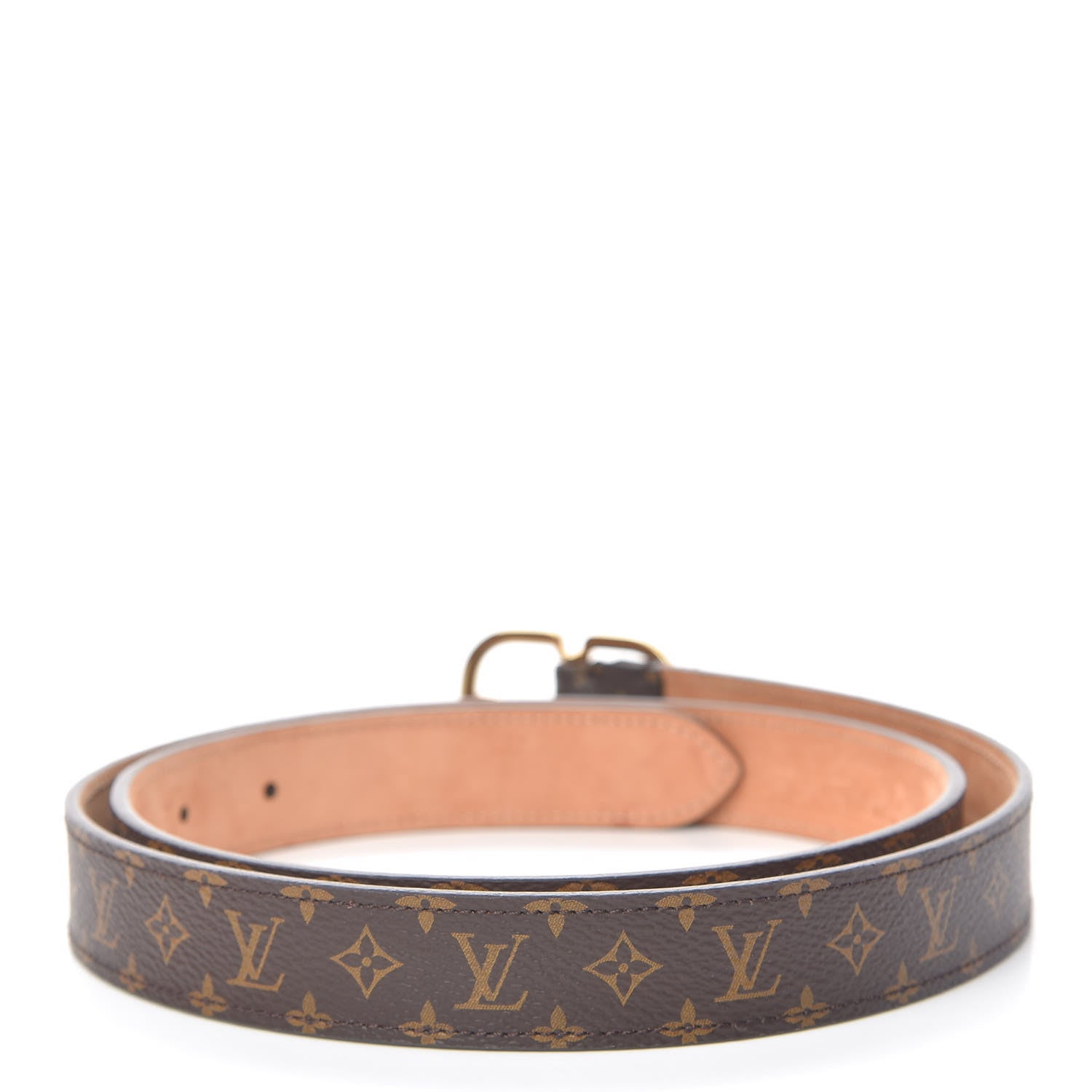 Louis Vuitton Monogram Mini 25mm Belt 90 36 3 of 8