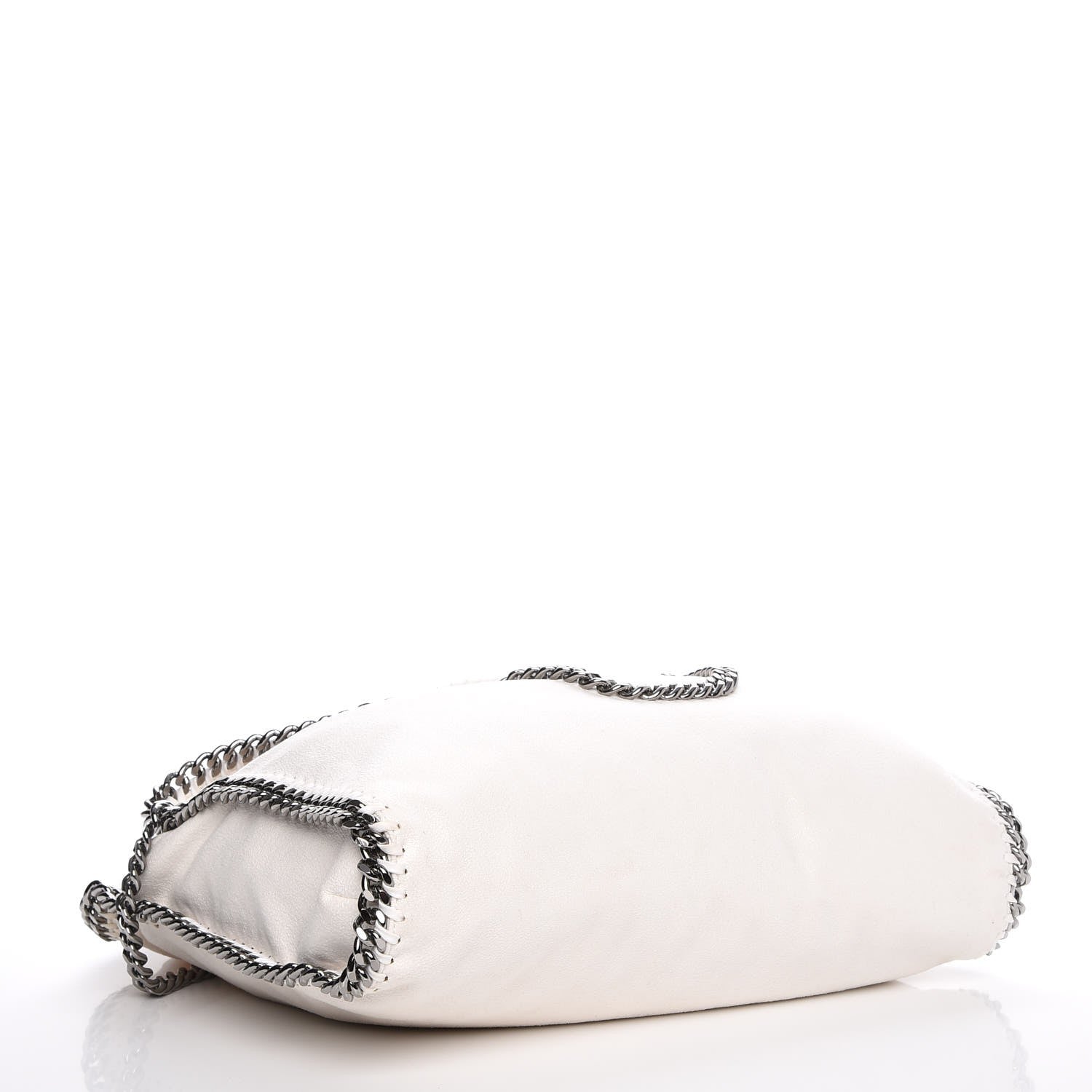 Stella McCartney Shaggy Deer Falabella Fold Over Tote Chalk 4 of 7
