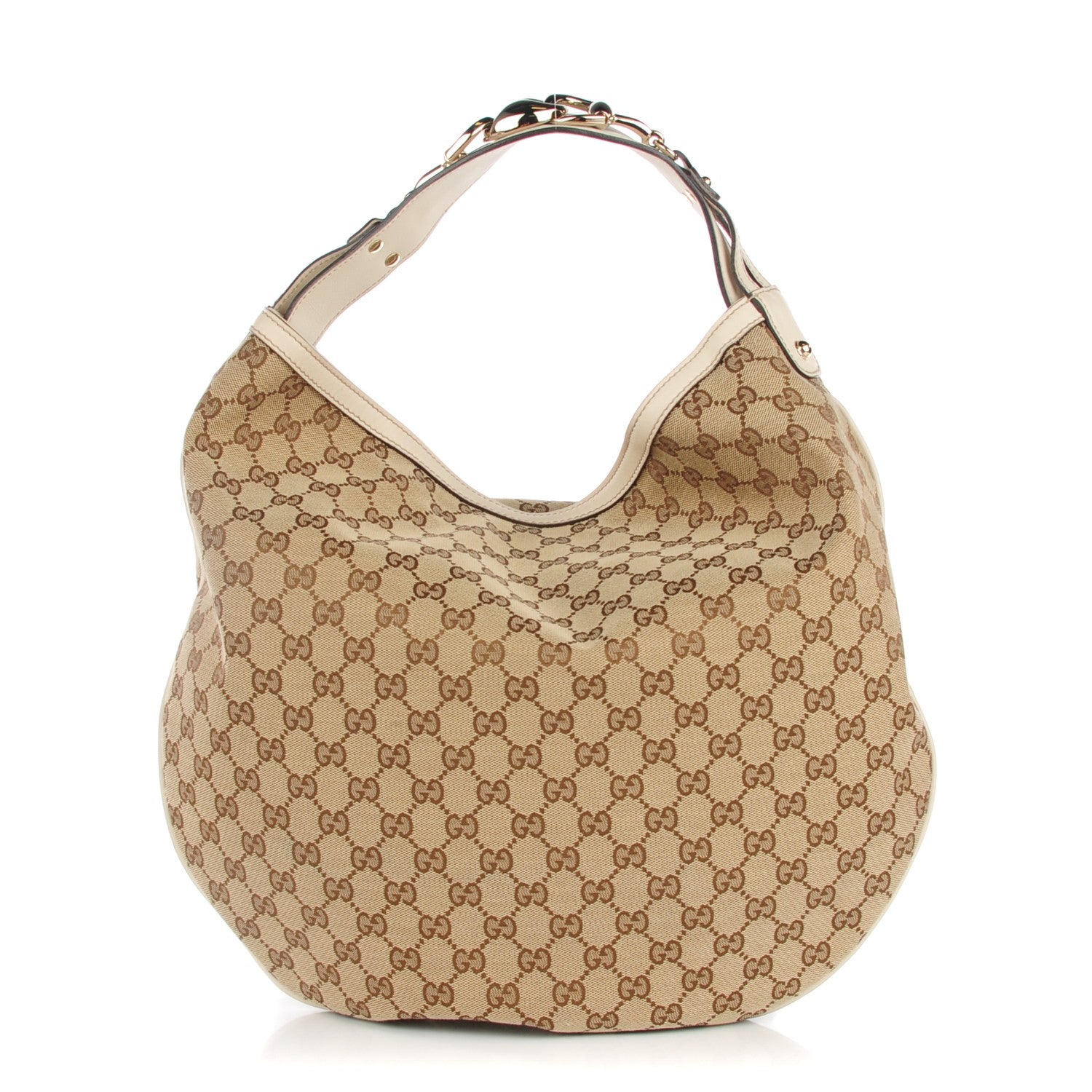 Gucci Monogram Large Wave Hobo Off White 1 of 7