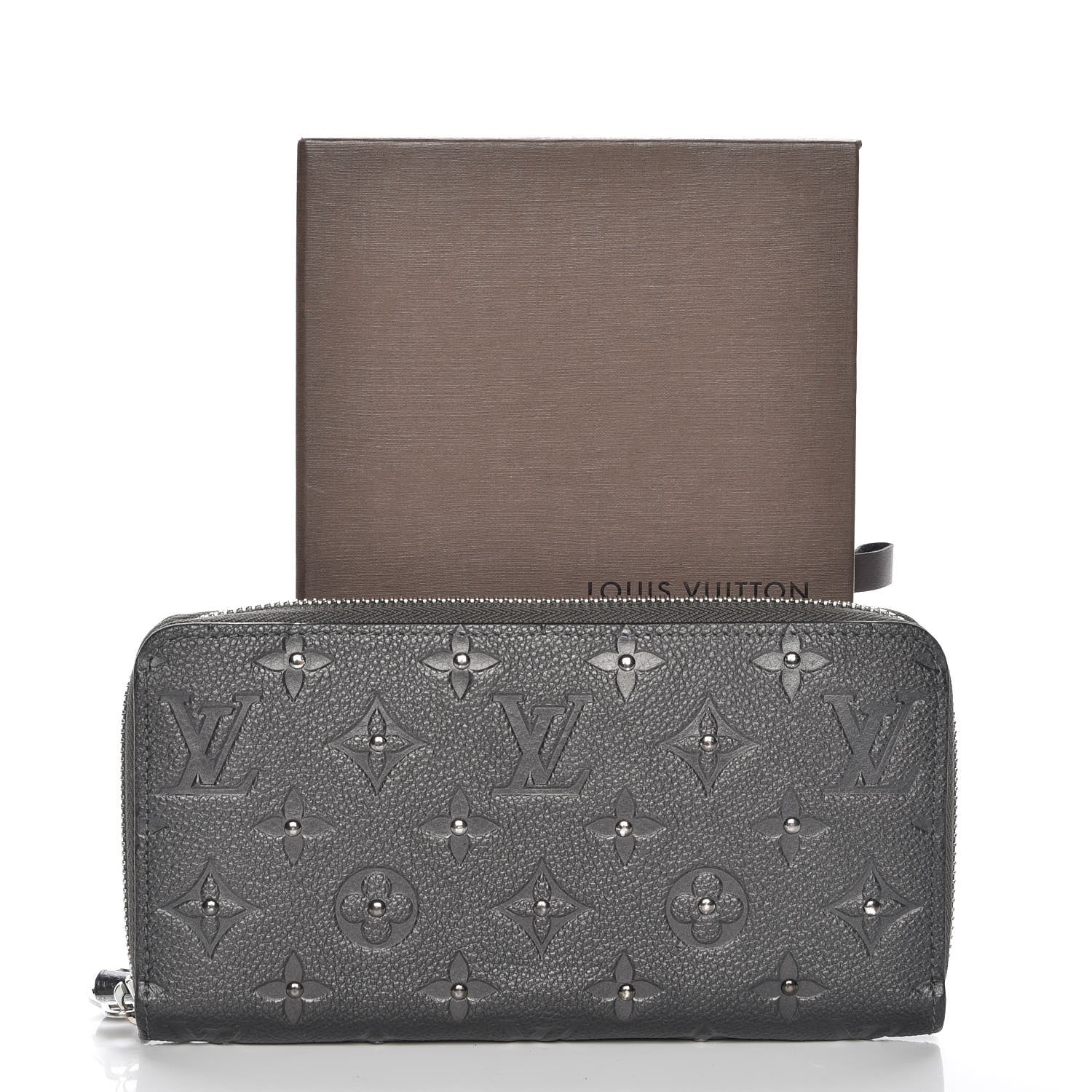 Louis Vuitton Empreinte Studded Zippy Wallet Platine 8 of 8